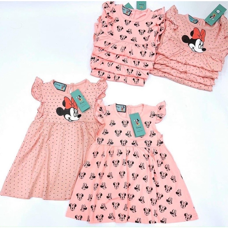 SET 2 VÁY MICKEY BÉ GÁI