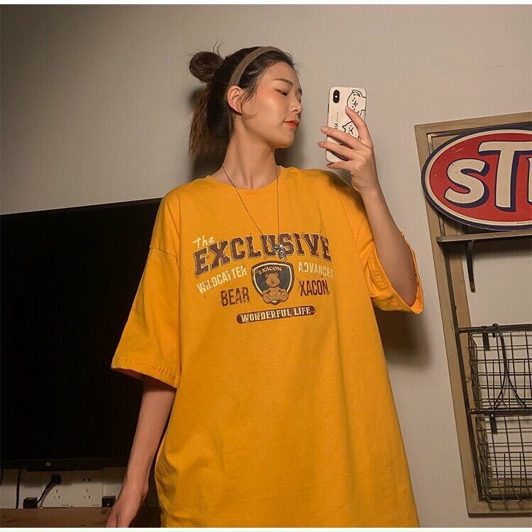 Áo Thun Unisex Form Rộng Tay Lỡ In Chữ Phong Cách Cực Ngầu Mẫu Mới HOT  - ĐĂNG QUANG CLOTHER