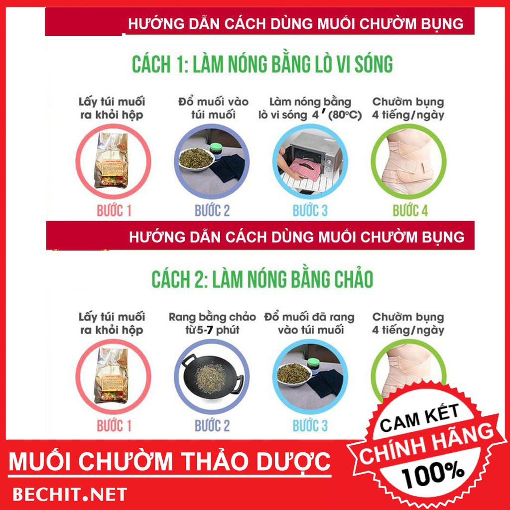 Túi Đựng Muối Chườm, Túi Chườm Muối, Túi Quấn Muối, Túi Đựng Muối Chườm Bụng, Đai Vải Quấn Muối, Đai Đựng Muối