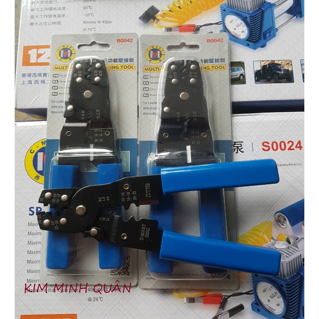 Kìm Bấm cos , Nối Dây Điện Đa Năng 180mm/7&quot; B0042 CMart