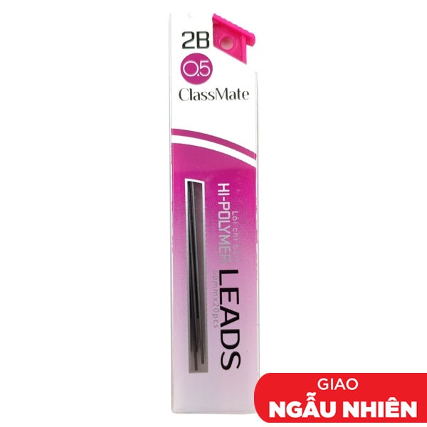 Ruột Chì 2B 0.5 mm ClassMate CL-PL101 (60 mm x 20 Ngòi) (Mẫu Bao Bì Giao Ngẫu Nhiên)