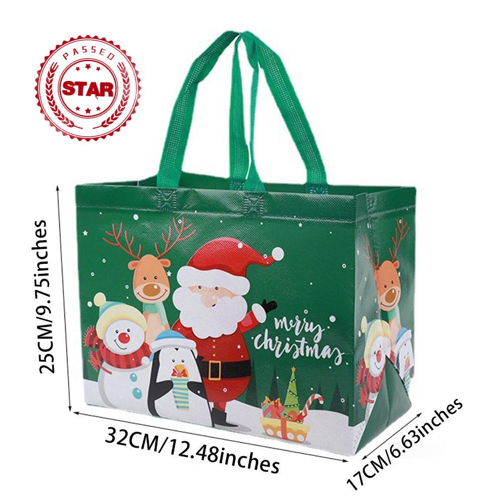 Set 1 / 5 Túi Vải Không Dệt Đựng Quà Giáng Sinh S6X8