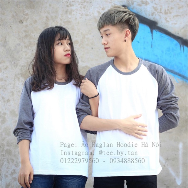 Áo Thun Raglan Dài Tay