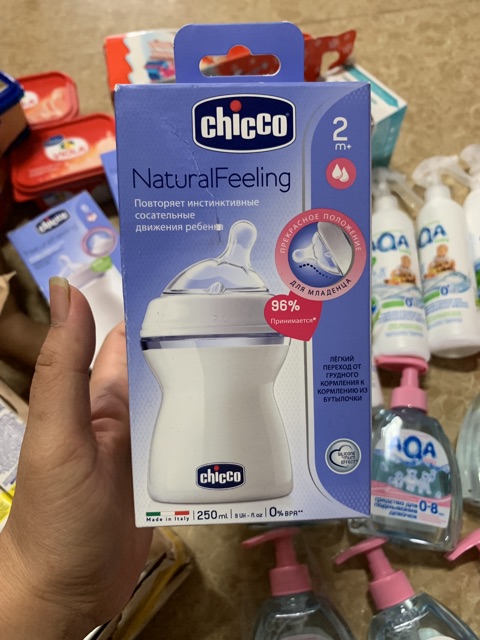 BÌNH SỮA NÚM NGHIÊNG CHICCO - ITALY