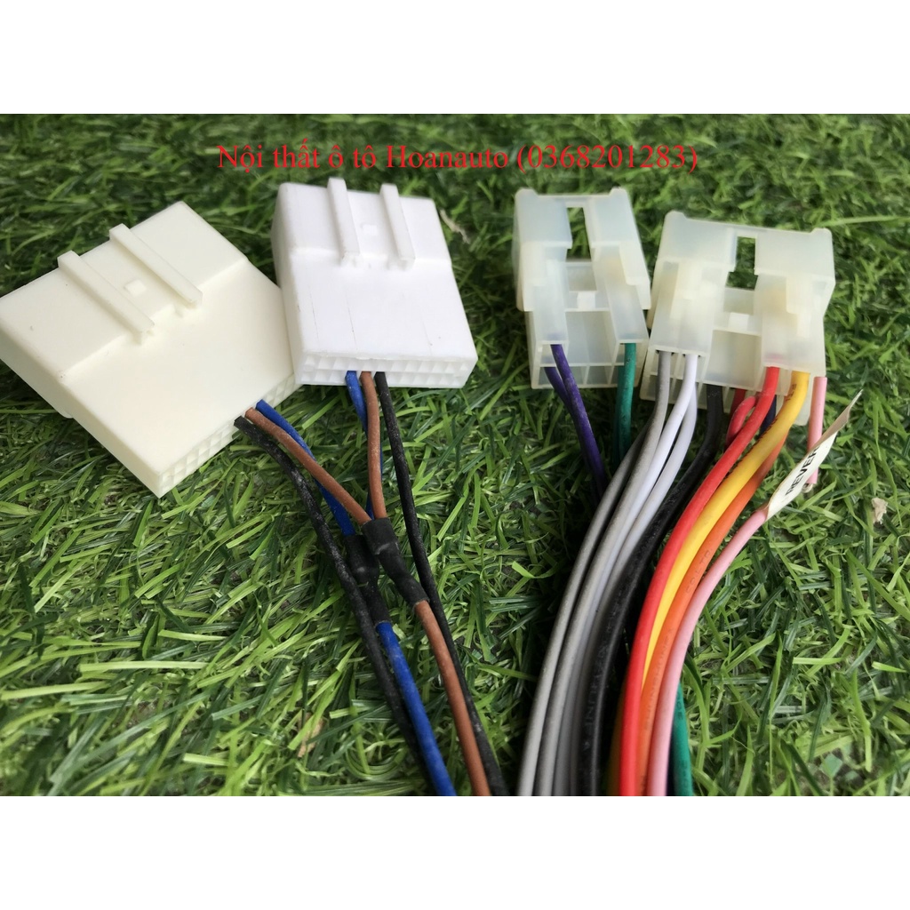 Dây Rắc Nguồn, Âm thanh, Cho Đầu CD và DVD ô tô - 20 pin  và rắc cái Toyota