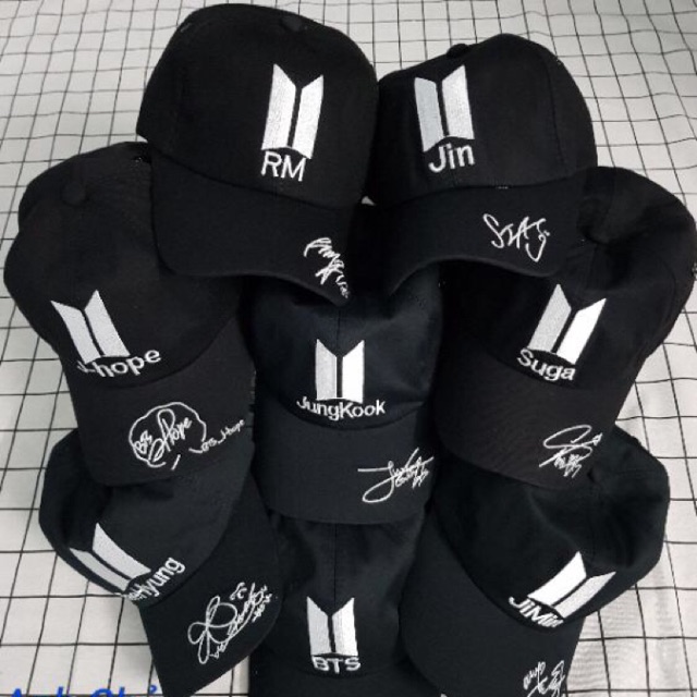 Nón thêu xịn BTS