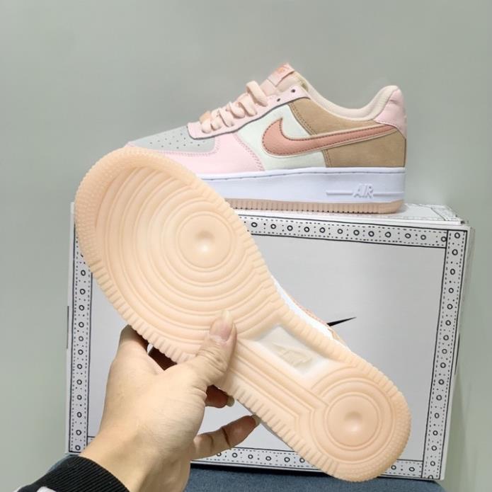 [SIÊU PHẨM  AF1 HỒNG KEM mẫu mới giày thể thao sneaker Nam Nữ Ảnh thật tự chụp + FREESHIP