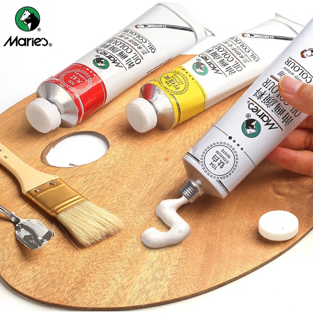 [XÓM VẼ] Màu sơn dầu, màu vẽ sơn dầu Maries tuýp 170ml