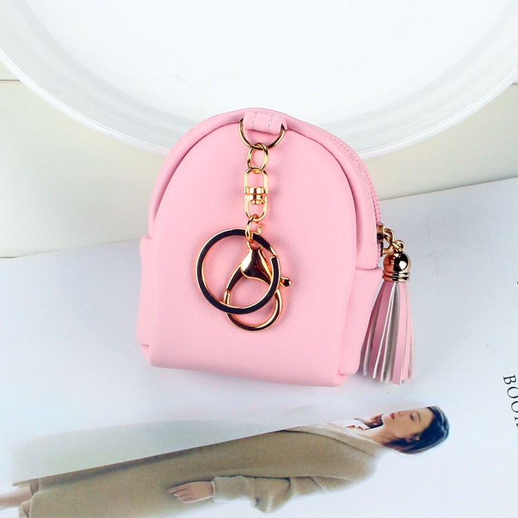 Dễ Thương Ví Đựng Tiền Xu mini Hình Cỏ Ba Lá Xinh Xắn