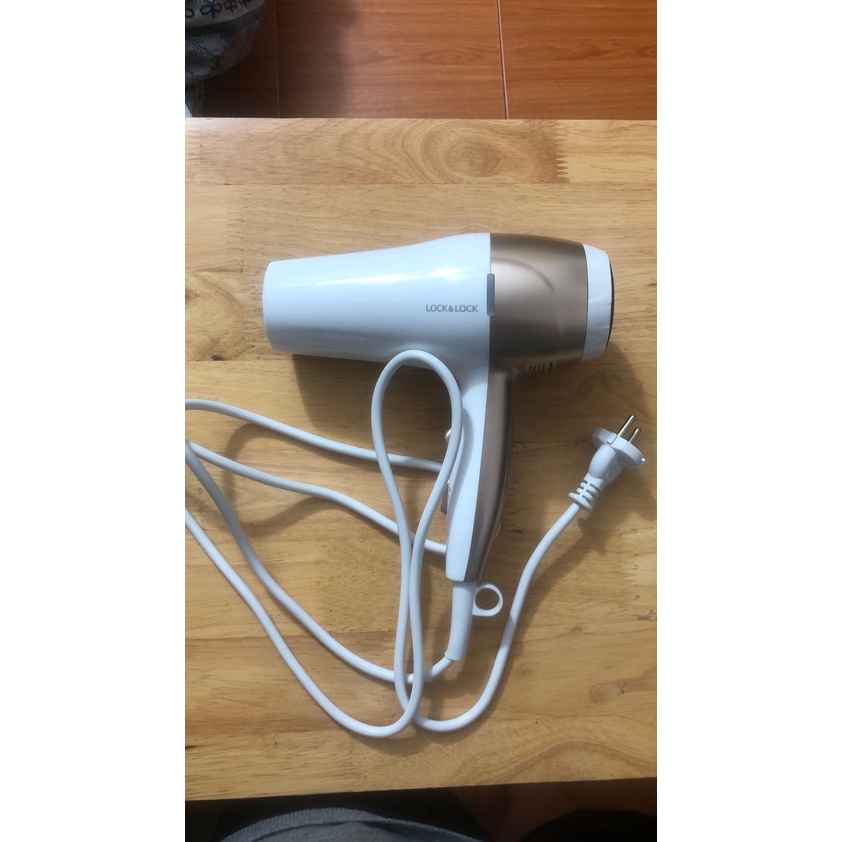 Lock&Lock máy sấy tóc ENA136WHT công suất lớn 2000-2200W, bảo hành chính hãng