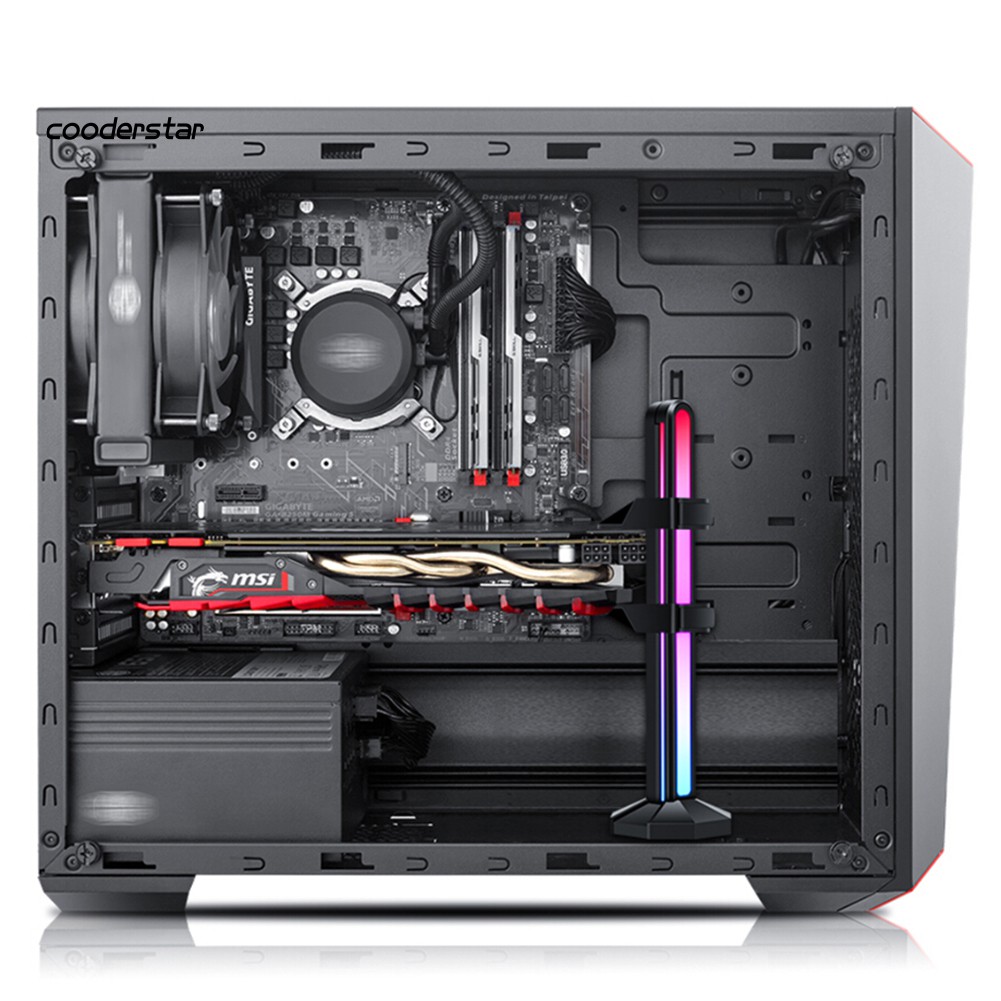 Giá đỡ thẻ đồ họa/tai nghe dạng đứng chuyên dụng WDP 5V 3 CHÂN ARGB