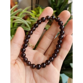 Vòng tay Năng Lượng đá Thạch anh khói - Smoky Quartz