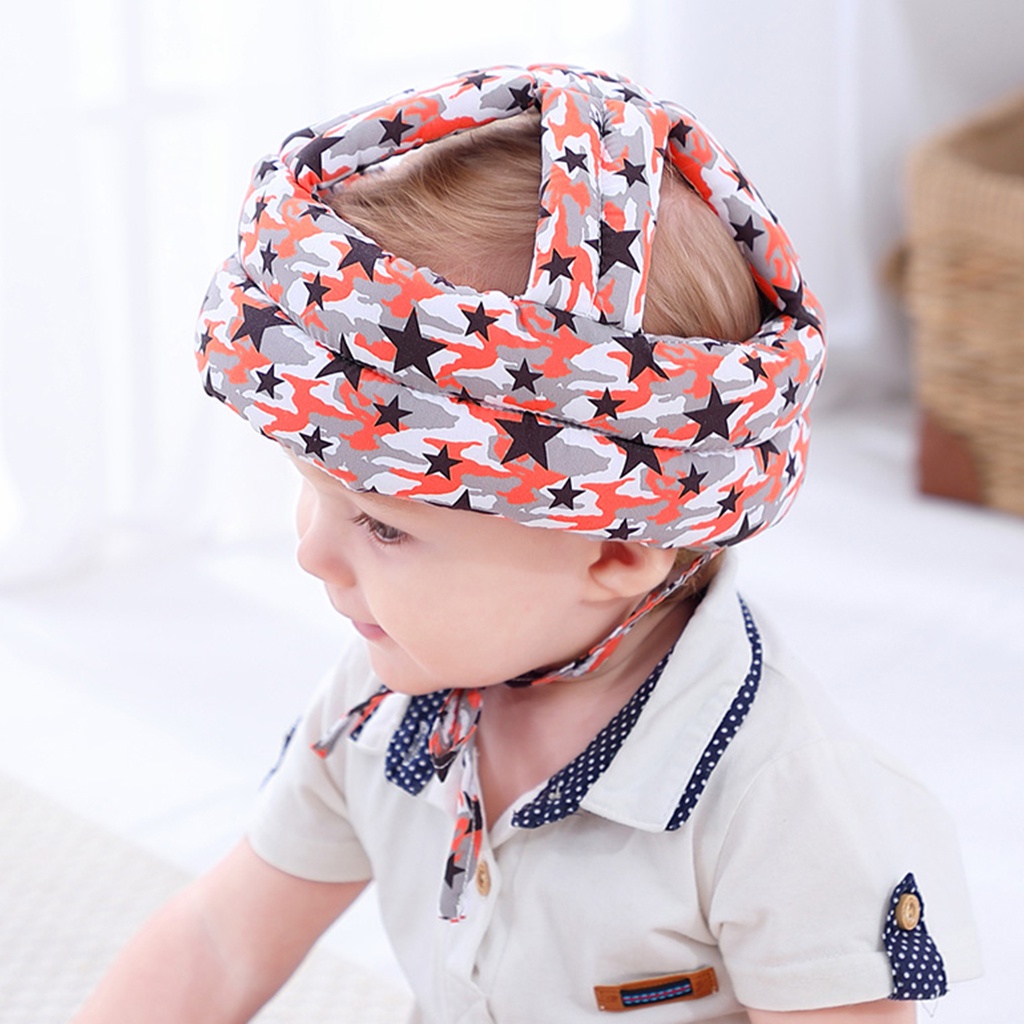 Mũ Cotton Bảo Vệ Đầu An Toàn Cho Bé Tập Đi 40-53cm Lzdjfmy2