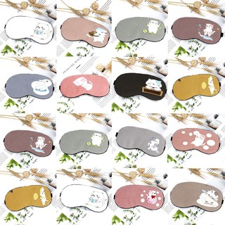 Miếng Che Bịt Mắt Ngủ Hoạt Hình Mèo Mimi Kèm Túi Nước Mát Dưỡng Mắt E!