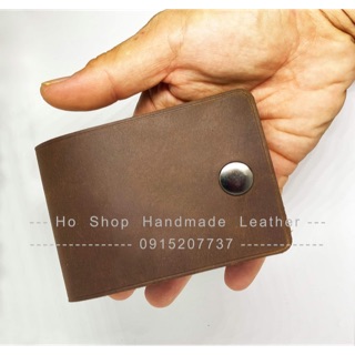 Ví da bò handmade,, Ví da mini nhỏ gọn