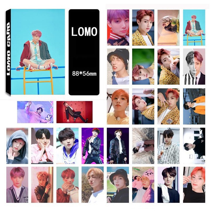 Lomo Card BT21 BTS Cooky Dễ Thương - Jungkook