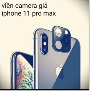 (Giảm Giá Cực Sốc)Cụm Giả Camera Iphone 11 , 11 Pro Max Cho Iphone X,XS,XSMAX-Linh Kiện Siêu Rẻ VN
