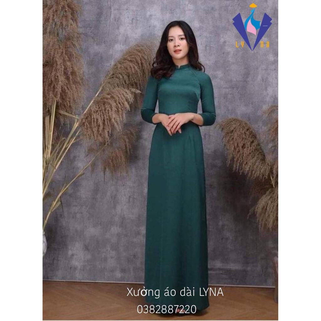 Áo dài truyền thống lụa Tây Thi siêu đẹp mềm mại cực sang đủ màu