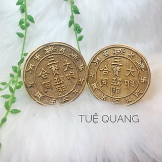 Dấu Tam Bảo Chứng Minh gỗ thị