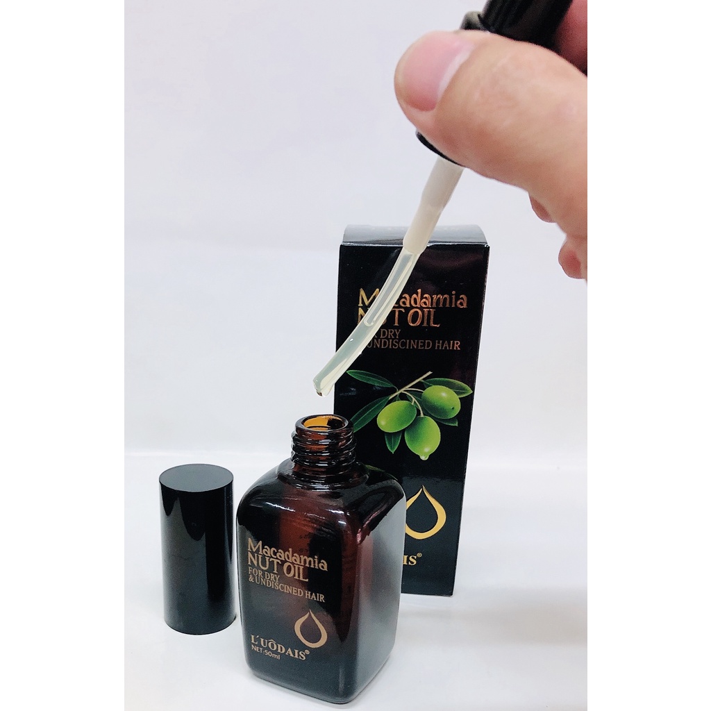 Tinh dầu bóng serum Macadamia NUT OIL olive L'UÔDAIS