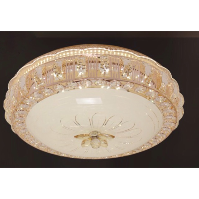 Đèn ốp trần pha Lê 90w