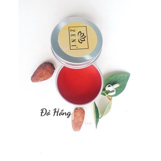 Son Môi Dạng Hũ ZENI [ FREESHIP ] 99% Tự Nhiên Son Lì Mềm Môi Lên Mầu cực Xinh