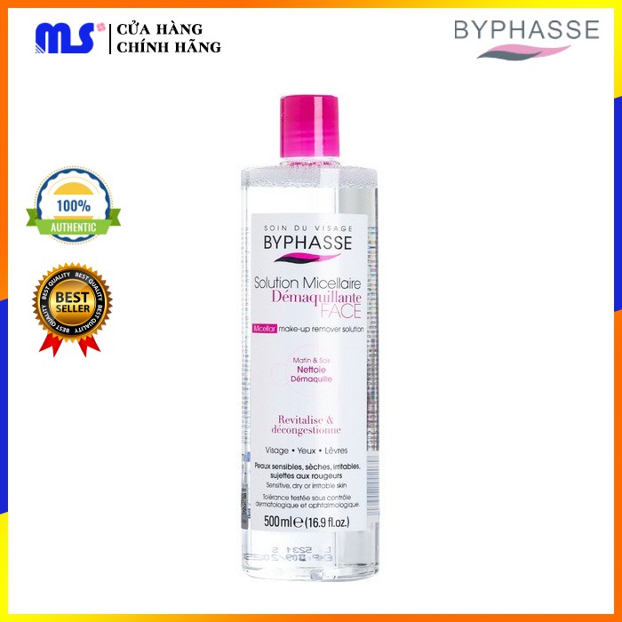 Nước Tẩy Trang ByPhasse Solution Micellaire Face Make Up Remover 500ml