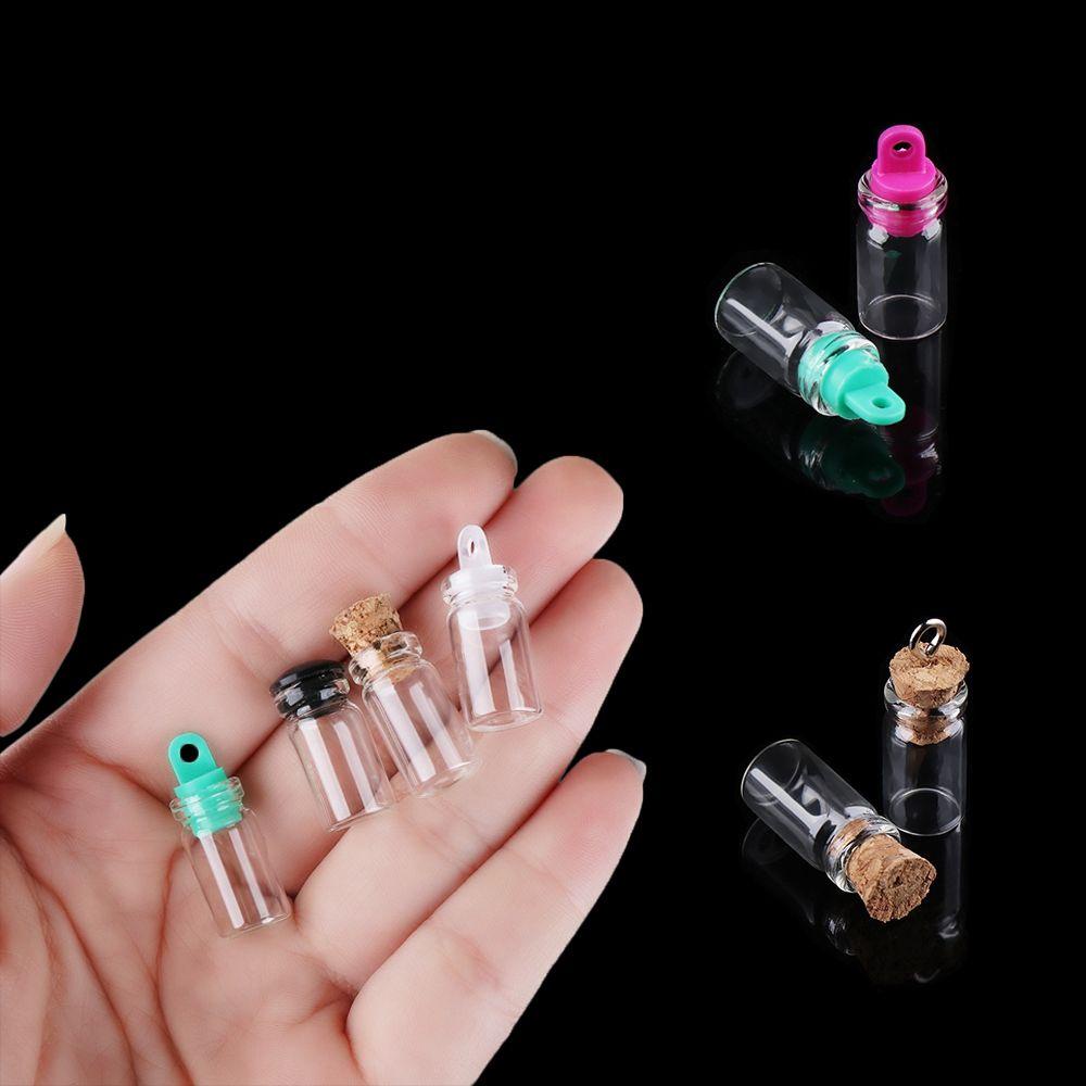 Set 5 / 10 Lọ Điều Ước Nhỏ Màu Cầu Vồng Trang Trí Nhà Cửa