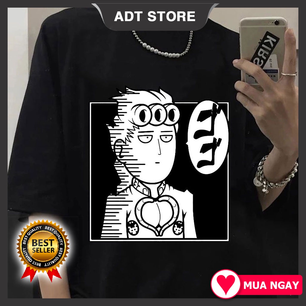 BST Áo Thun Tay Ngắn In Hình Anime Jojo Bizarre Adventure uniex nam nữ nhiều mẫu HOT độc đẹp bán chạy