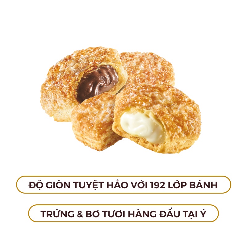 Hộp quà Tết Vicenzi Bocconcini Ý 250g