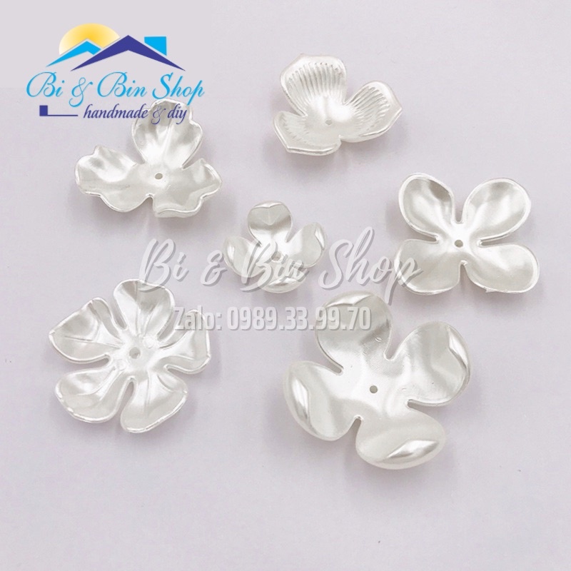 10 Cái Hoa Bèo Làm Trâm Cài Tóc, Cài Áo Handmade - HPK513