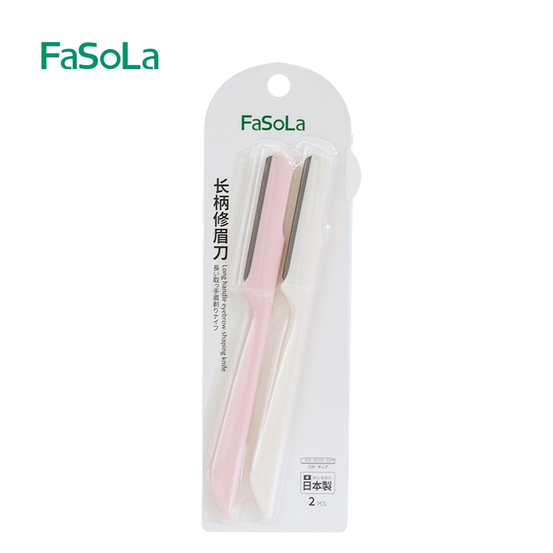 Dao tỉa lông mày FASOLA (2 cái) FSLJY-241