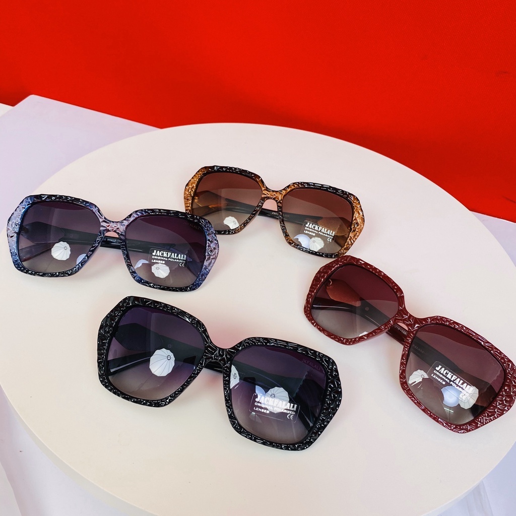 Kính mát 8008 nhựa thời trang nữ cá tính sành điệu chống uv OURESS