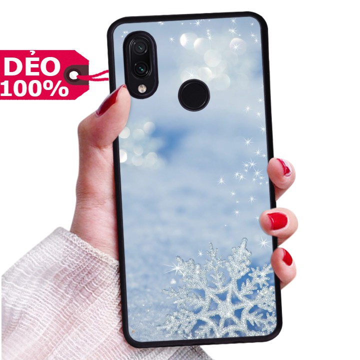 ỐP LƯNG DẺO HUAWEI NOVA 3I HÌNH NỀN HOA TUYẾT MÙA ĐÔNG LẠNH GIÁ