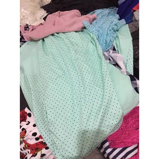 Vải thô chấm bi combo c Thanhnhut Tran