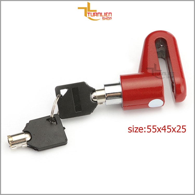 Ổ Khóa Đĩa Cho Xe Đạp Xe Máy Khóa Phanh Xe Thắng Xe - TUANLIENSHOP