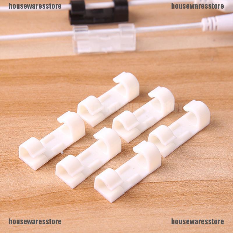 Set 20 kẹp giữ dây cáp sắp xếp bàn gọn gàng tiện dụng