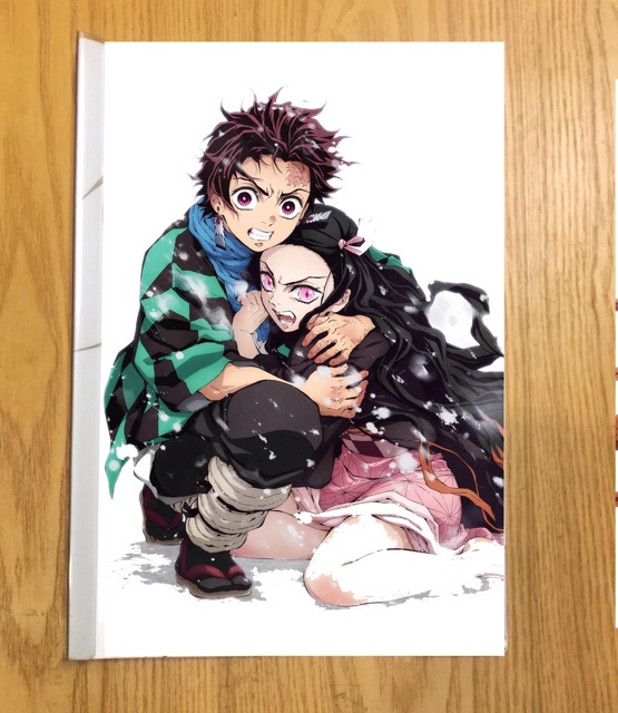 Kẹp phai để bài kiểm tra anime kimetsu no Yaiba kamad kamado