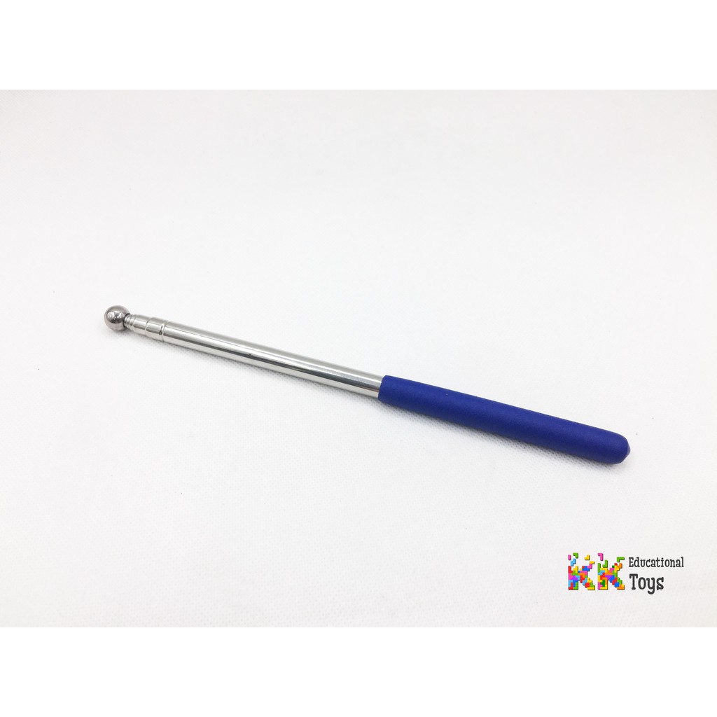 Giáo cụ dạy học: Que chỉ bảng (teaching stick) đầu inox (dài 1m) - KKstore