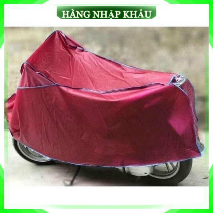 Bạt áo phủ trùm che xe máy sh vespa moto pkl vision xe đạp điện chống nắng mưa vải dù - tien_ic