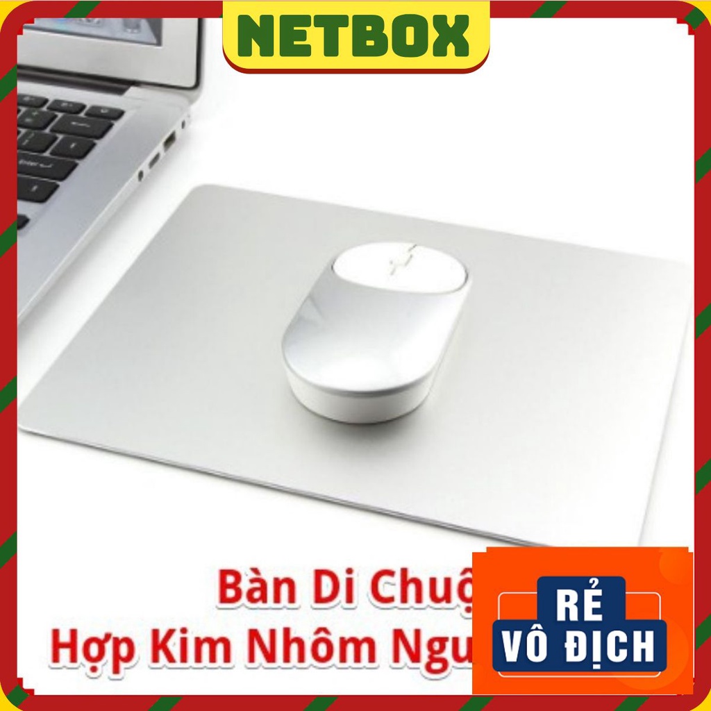 ❤️ Miếng lót chuột Mi-pad bằng nhôm nguyên khối (Mouse Pad Aluminium)