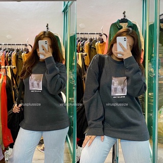 Áo sweater xuất hàn bigsize unisex