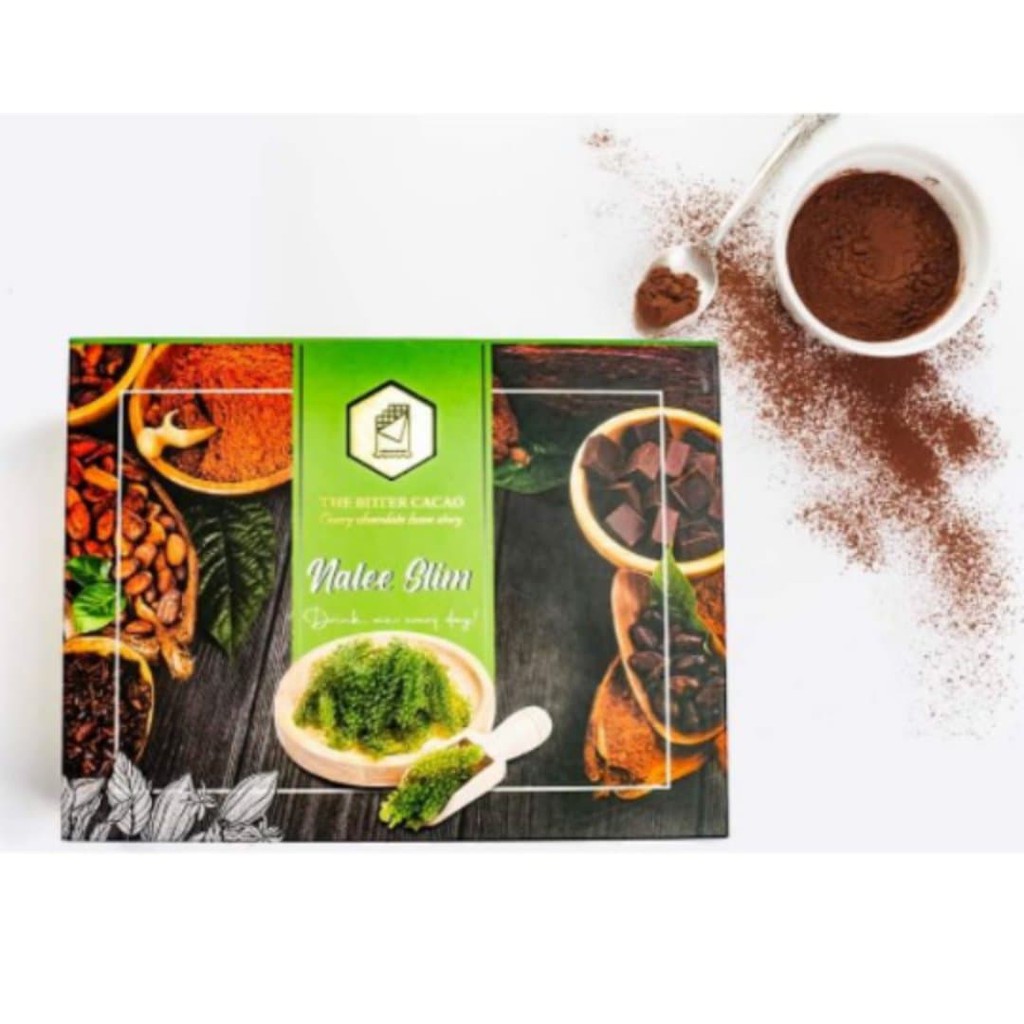  CACAO NALEE SLIM ( SIÊU GIẢM CÂN - MẪU MỚI 20 GÓI / HỘP ) FREE SHIP