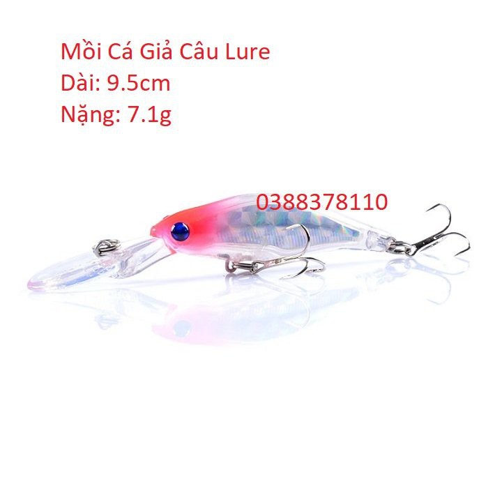 Mồi Câu Cá, Mồi Cá Giả Câu Lure - MG1