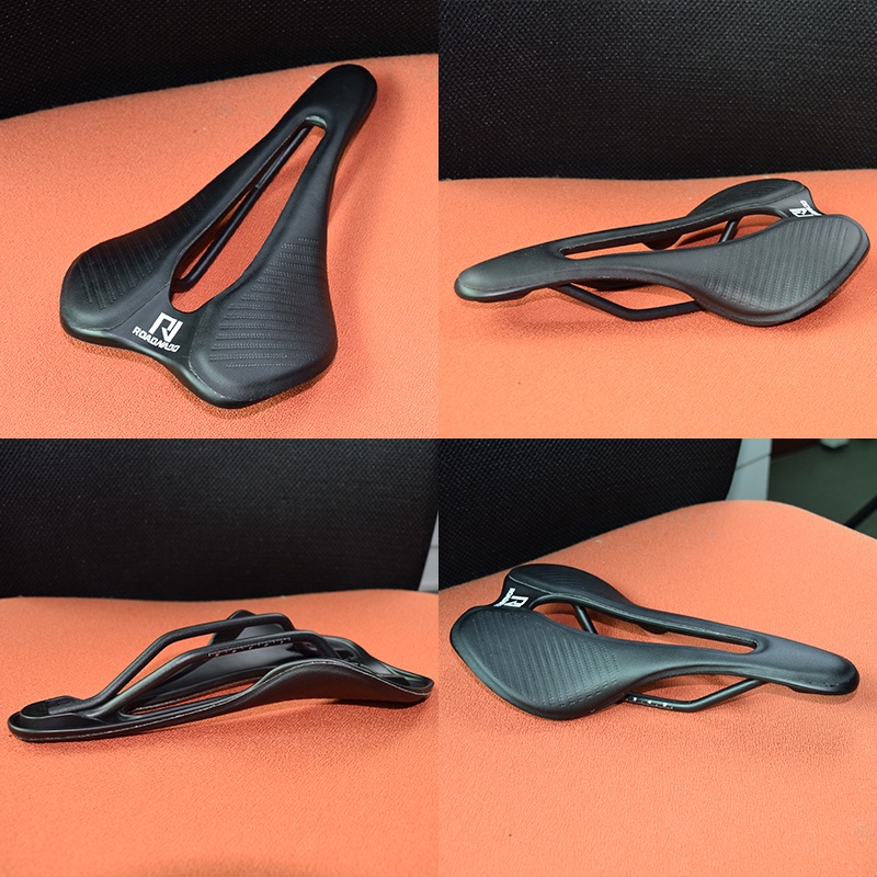 Yên xe đạp leo núi ROADNADO bằng da và nylon