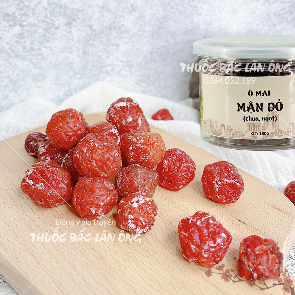 Ô mai mận đỏ chua ngọt