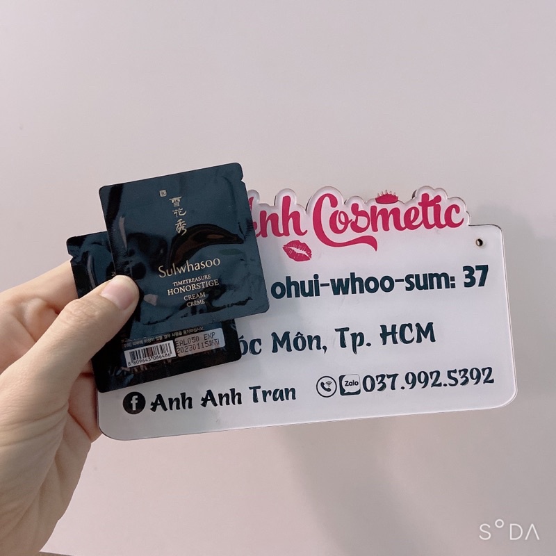 kem sâm nấm linh chi đen sulwhasoo cao cấp-combo 24g