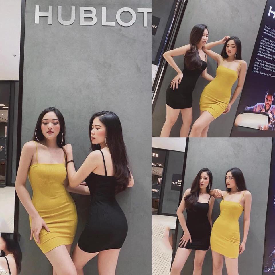 Đầm Body Sexy Hai Dây Ngang | BigBuy360 - bigbuy360.vn