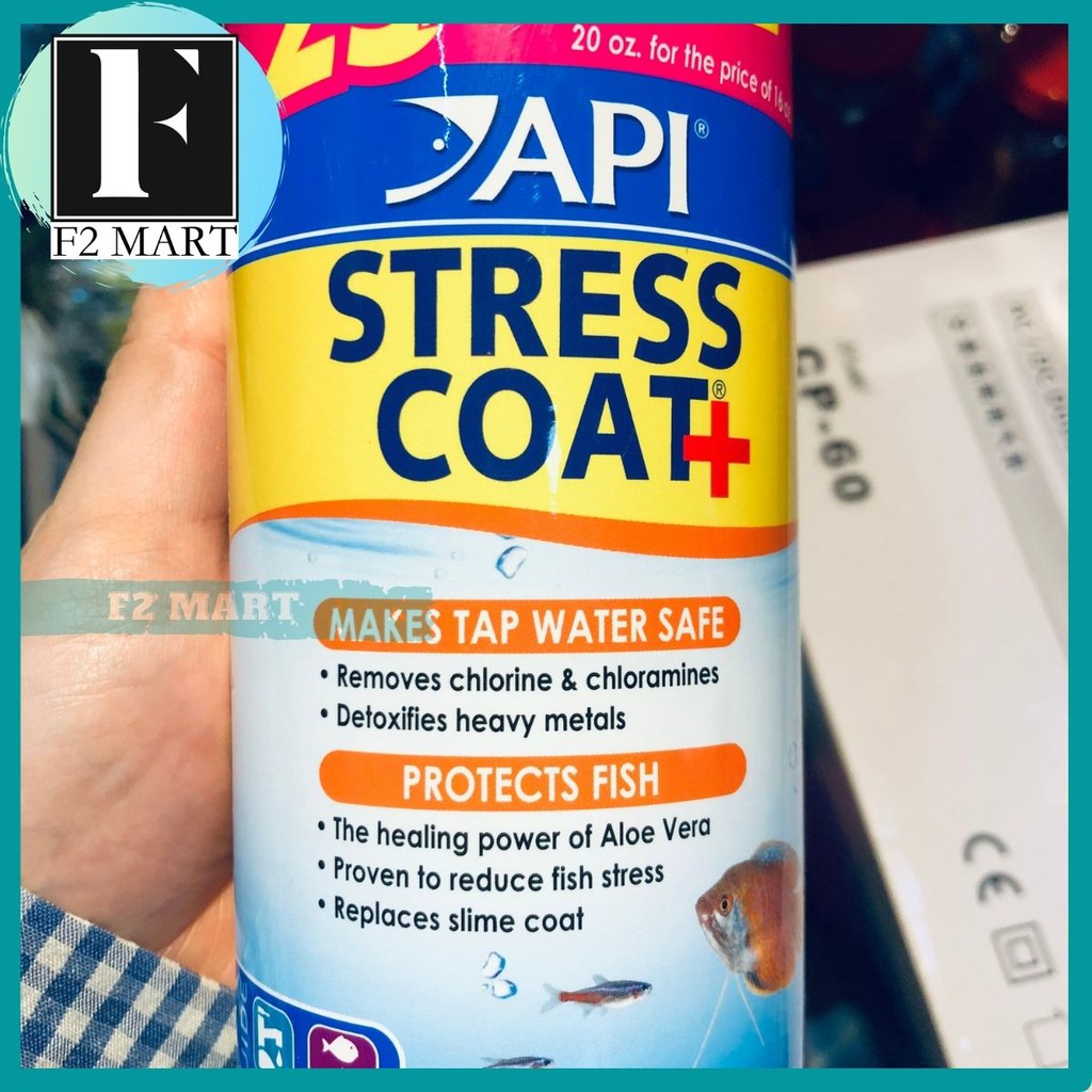  API STRESS COAT - THẦN DƯỢC DÀNH CHO CÁ CẢNH, CÁ RỒNG, KOI (Hàng Công Ty)