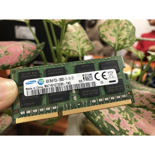 Ram laptop Samsung DDR3L 8GB 1600Mhz (PC3L-12800s) chính hãng, giá rẻ